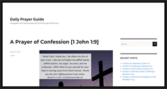 Desktop Screenshot of dailyprayerguide.net